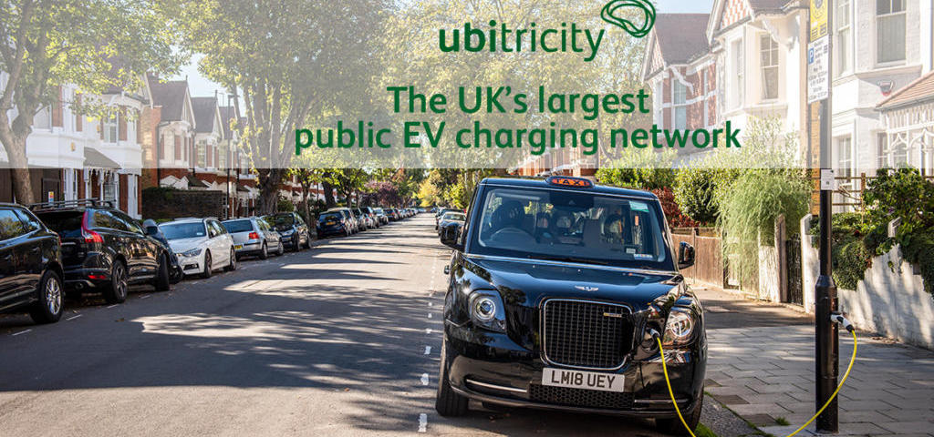 ubitricity becomes the UK’s largest public EV charging network