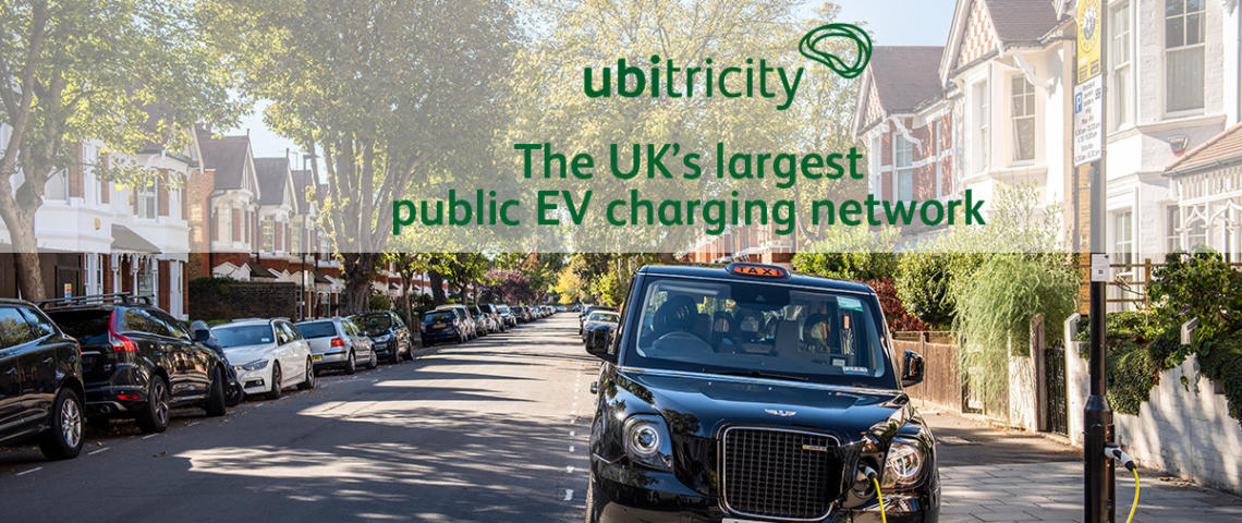 ubitricity betreibt Großbritanniens größtes öffentliches EV-Ladenetzwerk